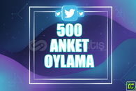 ⭐️ [GARANTİLİ] 500 TWİTTER ANKET OYLAMA ⭐