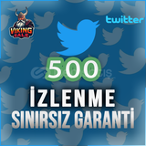 ⭐️ [GARANTİLİ] 500 TWİTTER İZLENME⭐