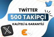 ⭐️ [GARANTİLİ] 500 TWİTTER TAKİPÇİ ⭐
