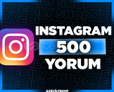⭐️[GARANTİLİ]⭐️ 500 Yorum | Instagram
