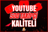 GARANTİLİ | 500 YOUTUBE ABONE