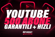 ✨ GARANTILI | 500 Youtube Gerçek Abone
