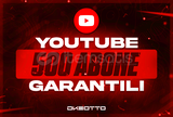 ⭐[GARANTİLİ] 500 YouTube Gerçek Abone