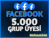 GARANTİLİ 5.000 Grup Üye Facebook