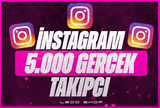 [GARANTİLİ] +5000 İNSTAGRAM GERÇEK TAKİPÇİ