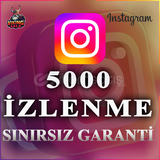 ⭐️ [GARANTİLİ] 5000 İNSTAGRAM İZLENME ⭐