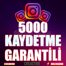 ⭐️ [GARANTİLİ] 5000 İNSTAGRAM KAYDETME ⭐