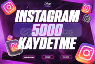 ⚡ [GARANTİLİ] 5000 İNSTAGRAM KAYDETME ⚡