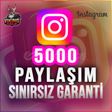 ⭐️ [GARANTİLİ] 5000 İNSTAGRAM PAYLAŞIM ⭐
