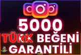 ⭐️ [GARANTİLİ] 5000 İNSTAGRAM TÜRK BEĞENİ ⭐