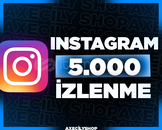 ⭐️[GARANTİLİ]⭐️ 5.000 İzlenme | Instagram