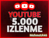GARANTİLİ 5.000 İzlenme YouTube - Kaliteli