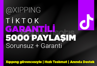 GARANTİLİ | 5000 PAYLAŞIM TİKTOK