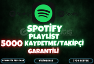 ⭐️[GARANTİLİ] 5000 SPOTİFY PLAYLİST KAYDETME⭐️