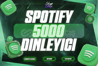 ⚡ [GARANTİLİ] 5000 SPOTİFY PREMİUM DİNLEYİCİ⚡