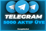 ⭐ GARANTİLİ ⭐5.000 TELEGRAM AKTİF ÜYE