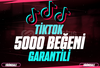 ⭐️[GARANTİLİ] 5000 TİKTOK BEĞENİ ✨KEŞFET ETKİLİ✨