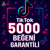 ⭐️ [GARANTİLİ] 5000 TİKTOK BEĞENİ ⭐