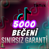 ⭐️ [GARANTİLİ] 5000 TİKTOK BEĞENME ⭐