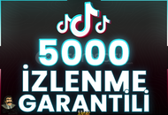 ⭐️ [GARANTİLİ] 5000 TİKTOK İZLENME ⭐
