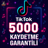 ⭐️ [GARANTİLİ] 5000 TİKTOK KAYDETME ⭐