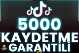 ⭐️ [GARANTİLİ] 5000 TİKTOK KAYDETME ⭐