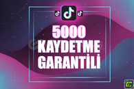 ⭐️ [GARANTİLİ] 5000 TİKTOK KAYDETME ⭐