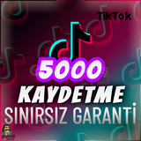 ⭐️ [GARANTİLİ] 5000 TİKTOK KAYDETME ⭐