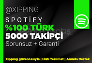GARANTİLİ | 5000 TÜRK TAKİPÇİ SPOTİFY