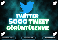 ⭐️ [GARANTİLİ] 5000 TWEET GÖRÜNTÜLENME⭐