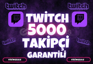 ⭐️ [GARANTİLİ] 5000 TWİTCH TAKİPÇİ⭐