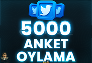 ⭐️ [GARANTİLİ] 5000 TWİTTER ANKET OYLAMA ⭐