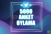 ⭐️ [GARANTİLİ] 5000 TWİTTER ANKET OYLAMA ⭐
