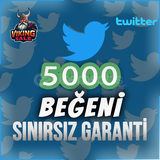 ⭐️ [GARANTİLİ] 5000 TWİTTER BEĞENME ⭐