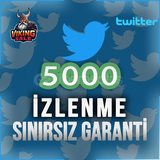 ⭐️ [GARANTİLİ] 5000 TWİTTER İZLENME⭐