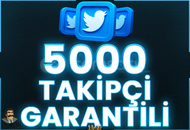 ⭐️ [GARANTİLİ] 5000 TWİTTER TAKİPÇİ ⭐
