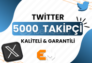 ⭐️ [GARANTİLİ] 5000 TWİTTER TAKİPÇİ ⭐