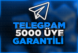 GARANTİLİ | 5000 ÜYE TELEGRAM PREMİUM SERVİS