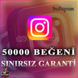 ⭐️ [GARANTİLİ] 50000 İNSTAGRAM BEĞENİ⭐
