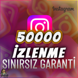 ⭐️[GARANTİLİ] 50000 İNSTAGRAM İZLENME ⭐