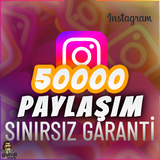 ⭐️[GARANTİLİ] 50000 İNSTAGRAM PAYLAŞIM ⭐