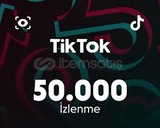 ⚡[GARANTİLİ] 50000 İZLENME TİKTOK (KALİTELİ)⚡