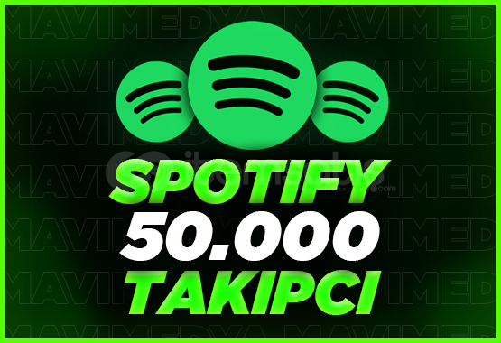 (GARANTİLİ) 50.000 SPOTİFY Takipçi/Playist (GARANTİLİ) 50.000 SPOTİFY Takipçi/Playist
