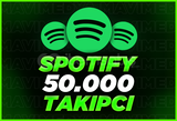 (GARANTİLİ) 50.000 SPOTİFY Takipçi/Playist