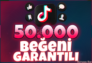 ⚡[GARANTİLİ] 50000 TİKTOK BEĞENİ⚡