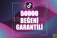 ⭐️ [GARANTİLİ] 50000 TİKTOK BEĞENİ ⭐