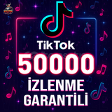 ⭐️ [GARANTİLİ] 50.000 TİKTOK İZLENME ⭐