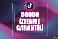 ⭐️ [GARANTİLİ] 50000 TİKTOK İZLENME ⭐