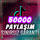 ⭐️ [GARANTİLİ] 50000 TİKTOK PAYLAŞIM ⭐