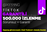 GARANTİLİ | 500000 İZLENME TİKTOK